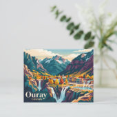 Ouray Colorado Postkarte (Stehend Vorderseite)
