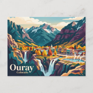 Ouray Colorado Postkarte