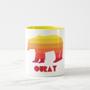 Ouray Colorado Rainbow Bear Zweifarbige Tasse