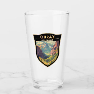 Ouray Colorado Reisen Vintag Glas