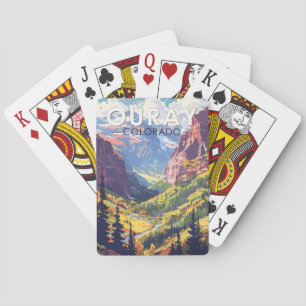 Ouray Colorado Reisen Vintag Spielkarten