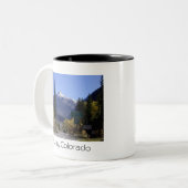 Ouray, Colorado-Tasse Zweifarbige Tasse (Vorderseite Links)