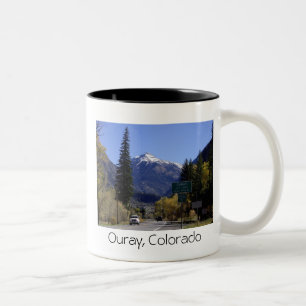 Ouray, Colorado-Tasse Zweifarbige Tasse
