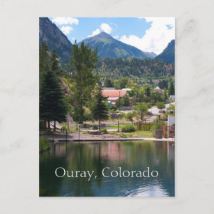 Ouray, Colorado Travel Postcard Postkarte