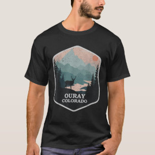 Ouray Colorado Vintage Berge Wandern T-Shirt
