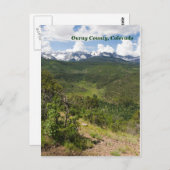 Ouray Landkreis, Colorado Postkarte (Vorne/Hinten)