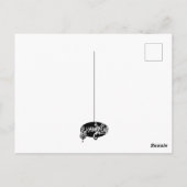 Ourboros Eternity Dragon Coloring Postkarte (Rückseite)