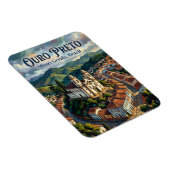 Ouro Preto Brasilien Magnet (Rechte Seite)