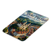 Ouro Preto Brasilien Magnet (Linke Seite)