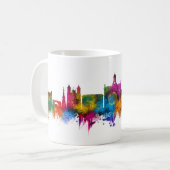 Ouro Preto Brasilien Skyline Kaffeetasse (Vorderseite Links)