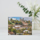 Ouro Preto, Minas Gerais, Brasilien Postkarte (Stehend Vorderseite)