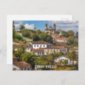 Ouro Preto, Minas Gerais, Brasilien Postkarte (Vorne/Hinten)