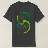 Ouroboros Baum des Lebens T-Shirt (Design vorne)