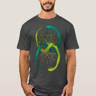 Ouroboros Baum des Lebens T-Shirt