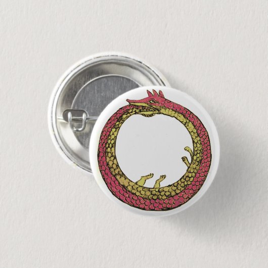 ouroboros button (Vorne & Hinten)