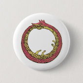 Ouroboros Button (Vorderseite)