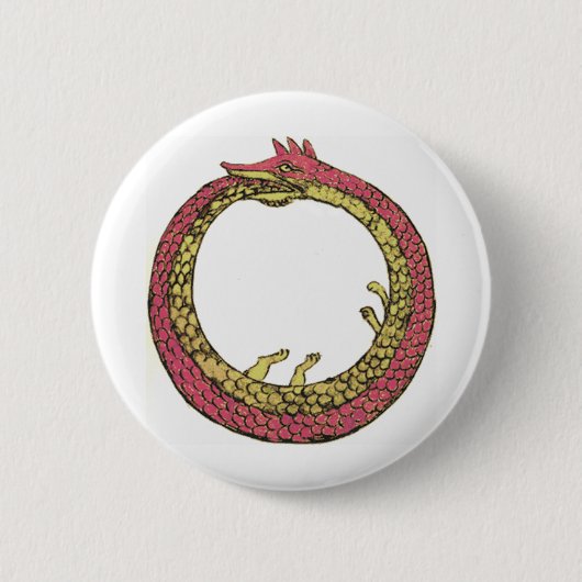 Ouroboros Button (Vorderseite)