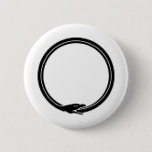 Ouroboros Button (Vorderseite)