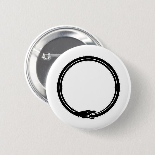 Ouroboros Button (Vorne & Hinten)