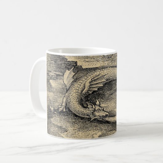Ouroboros Dragon Kaffeetasse (Vorderseite Links)