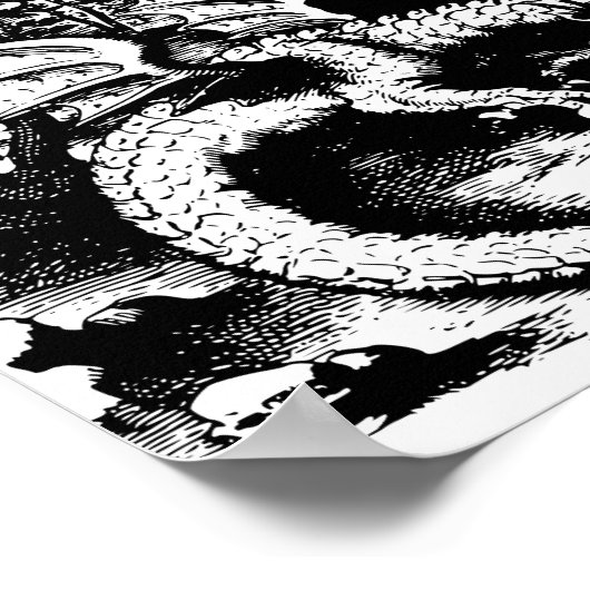 Ouroboros Dragon Poster (Ecke)