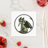 Ouroboros Dragon Serviette (Beispiel)