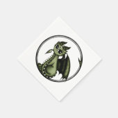 Ouroboros Dragon Serviette (Ecke)