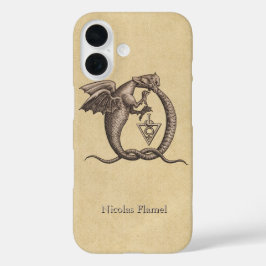 Ouroboros Dragons mit Namen iPhone 16 Hülle