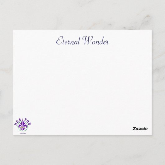 Ouroboros Galaxy - Postkarte (Rückseite)