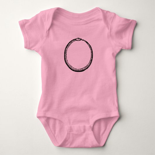 Ouroboros Hermeticism Baby Bodysuit Baby Strampler (Vorderseite)