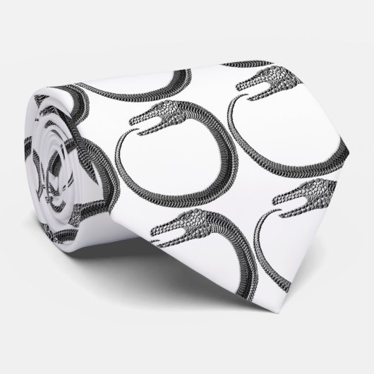 Ouroboros Krawatte (Gerollt)