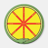 Ouroboros Magnet (Vorne)