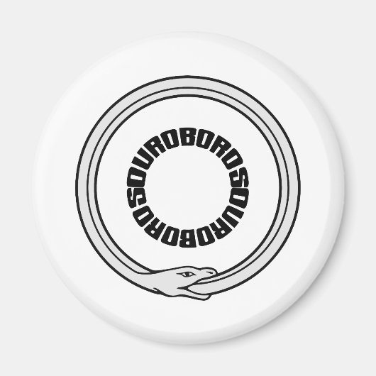 Ouroboros Magnet (Vorne)