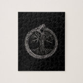 Ouroboros mit Baum des Lebens Puzzle (Vertikal)