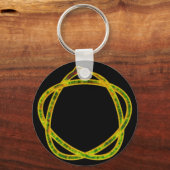 Ouroboros Pentagramm Schlüsselanhänger (Vorderseite)