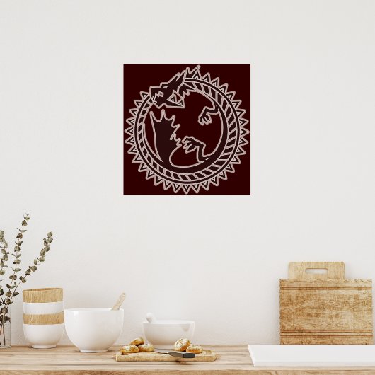 Ouroboros Poster (Küche)