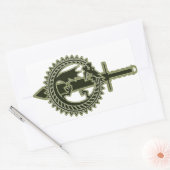 Ouroboros Rechteckiger Aufkleber (Umschlag)