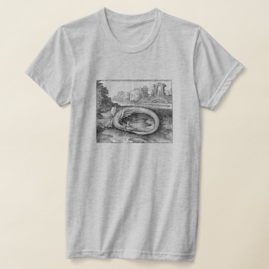 Ouroboros Schlange von Cleopatra T-Shirt (Ablage )