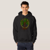Ouroboros Schlangenbaum Hoodie (Vorne ganz)