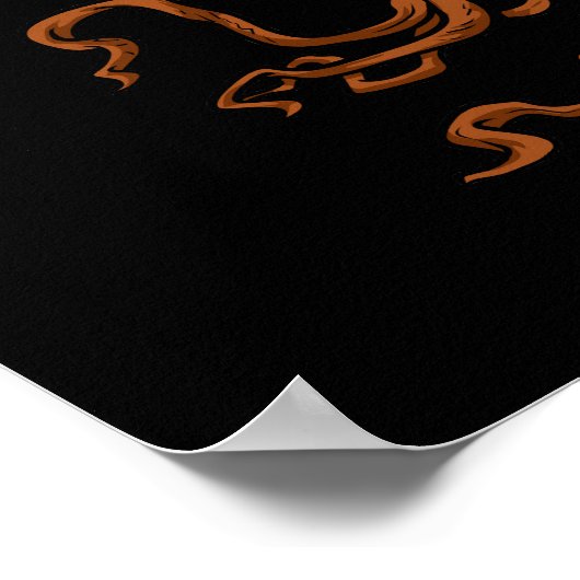 Ouroboros Schlangenbaum Poster (Ecke)