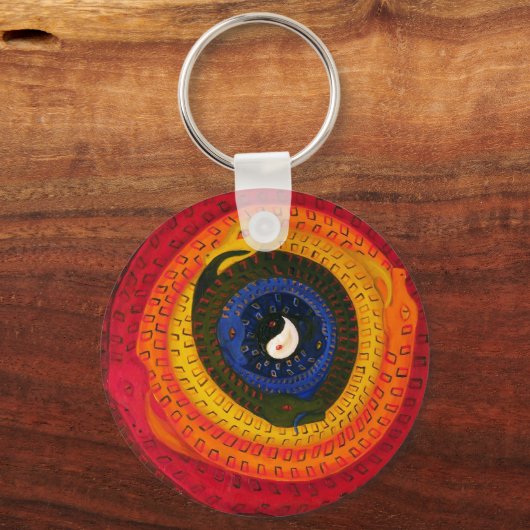 Ouroboros Schlüsselanhänger (Vorderseite)