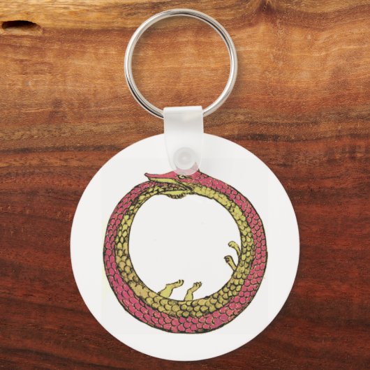 Ouroboros Schlüsselanhänger (Vorderseite)