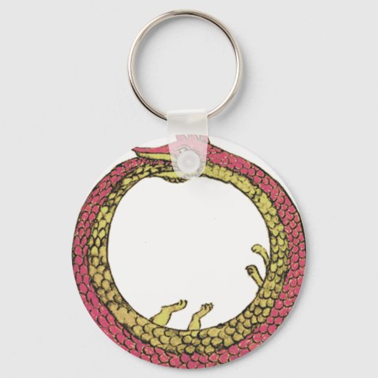 Ouroboros Schlüsselanhänger (Vorderseite)