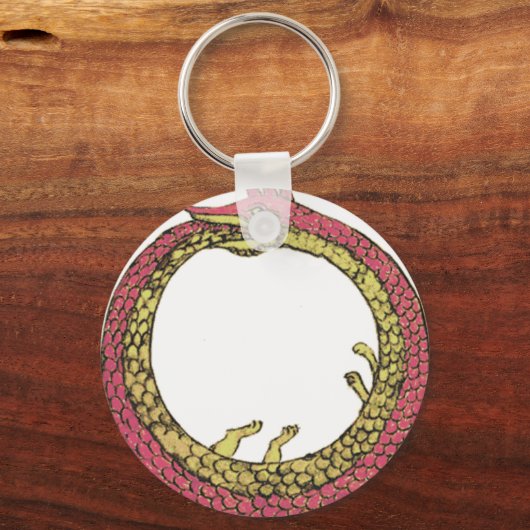 Ouroboros Schlüsselanhänger (Vorderseite)