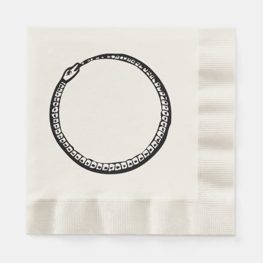 Ouroboros Serviette (Vorderseite)