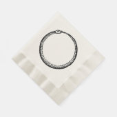Ouroboros Serviette (Ecke)