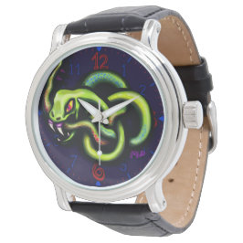 Ouroboros Snake Tattoo Art eWatch Armbanduhr