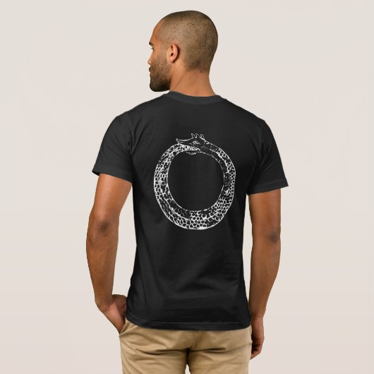 Ouroboros T-Shirt (Schwarz voll)