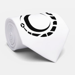 Ouroboros und Mond Krawatte