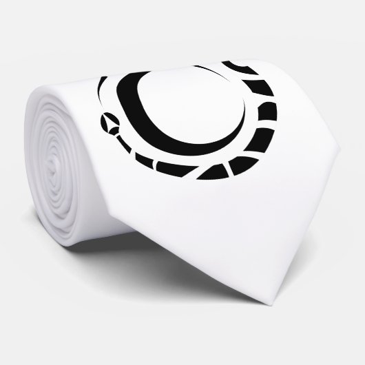 Ouroboros und Mond Krawatte (Gerollt)